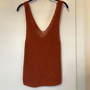 Knit V-Neck Tank Top